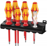 Screwdriver set KRAFTFORM 100+phase tester+hanger