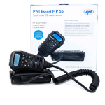 CB PNI Escort HP 55 ASQ radio station, multi-norm, RF Gain, ASQ, adjustable SQ, cigarette lighter plug included