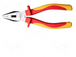 Pliers | insulated,universal | 160mm | Chrom-vanadium steel