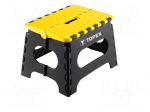 Stool | plastic | L: 320mm | folding | H: 220mm | W: 250mm | 150kg