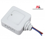 Mikrolaineahjuga liikumisandur, 8-20m, 360&ordm;, IP20, Valge | Maclean MCE137