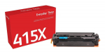 Everyday&trade; Cyan Toner by Xerox compatible with HP 415X (W2031X), High capacity