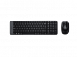 Logitech | Combo Wireless Keyboard and Mouse | MK220 | Keyboard and Mouse | Wireless | Mouse included | US | N/A | Black