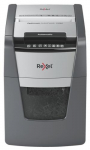 Rexel Optimum AutoFeed+ 100M Paper Shredder, Micro-cut shredding 2x15mm P-5 34L 55dB, Grey/Black
