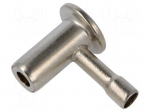 Laboratory connector: 6mm banana | socket | crimped | Medical | 5.9mm