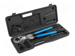 Tool: for crimping | for PEX pipes