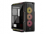 Computer case Corsair  PC Case | iCUE LINK 5000T LX RGB | Black | Mid-Tower | Power supply included No