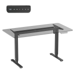 T&ouml;&ouml;riistad ja m&otilde;&otilde;teseadmed // Uued tooted t&ouml;&ouml;riistade, tarvikute kategoorias // Biurko elektryczne regulacja wys. Ergo Office, max wys. 1160mm, max - 80 kg, bez blatu do pracy stojąco siedzącej, czarne, ER-40