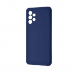 Back panel cover Evelatus Samsung Galaxy A32 Nano Silicone Case Soft Touch TPU Midnight Blue