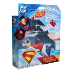 DC Comics , SUPERMAN Up in the Sky! Flying Krypto, RC Toys and Remote Control Toys for Kids, 7.5-Inch Hovering Superdog, For Ages 4 and Up