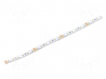 LED tape | white cold | 2216 | LED/m: 120 | 8mm | white PCB | IP20 | 120&deg;