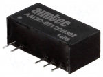 Converter: DC/DC | 3W | Uin: 4.5&divide;5.5V | Uout: 12VDC | Uout2: -12VDC | SIP7