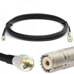 Rangeful Mini UHF Male / SO239 UHF 30cm RG58/U koaksiaalkaabel RG58-MUHFM-SO-0.3
