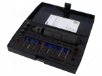Screwdriver: for impact-set | 1/2" | plastic cassette
