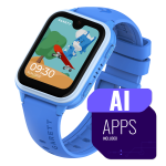 Garett Kids Vibe AI 4G Smartwatch Blue