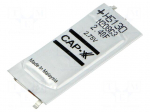 Supercapacitor | SMD | 2.4F | 2.75VDC | &plusmn;20% | 39x17x1.9mm | 30A | EDLC
