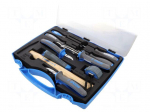 Tools set: pliers and screwdrivers | toolbox | 10pcs.