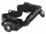 Torch: LED headtorch | IP67 | 15lm,200lm,350lm | 20h | black