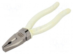 Pliers | universal | PVC coated handles | 200mm