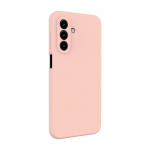 Back panel cover Evelatus Samsung Galaxy A17 Premium Magnetic Soft Touch Silicone Case Pink Sand
