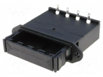 Drawer holder | Mounting: on panel | Leads: soldering lugs | UL94V-0