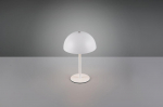 Trio Munoz LED table lamp matt white rechargeable gaismeklis R54891131 4017807640847
