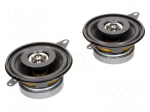 Car loudspeakers | two-way | 87mm | 80W | 100&divide;20000Hz | 2 loudspeakers
