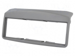 Radio mounting frame | Fiat | 1 DIN | grey