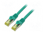 Patch cord | S/FTP | Cat 6a | RJ45 plug,both sides | stranded | Cu | 2m