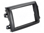 Radio frame | Citro&euml;n,Fiat,Opel,Peugeot,Toyota | 2 DIN | black