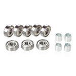 Laagri komplekt ABEC 9 CHROME (8 pcs)