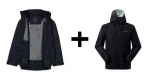 Berghaus Deluge Pro 3.0 Jacket Size M Black + Berghaus Hillwalker IA Shell Jacket Size M Black