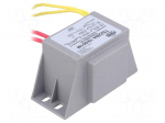 Transformer: mains | 19VA | 230VAC | 17V | 1.12A | Leads: 200mm leads