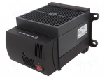 Blower heater | 1.2kW | IP20 | DIN,M6 screw | 182x168x120mm | 230V