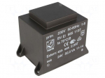 Transformer: encapsulated | 50VA | 230VAC | 24V | 2083mA | Mounting: PCB