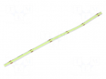 COB LED tape | green | LED/m: 320 | 8mm | IP20 | 180&deg; | 8W/m | Thk: 2.2mm