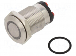 Switch: vandal resistant | Pos: 2 | SPST | 10A/24VDC | IP65 | OFF-ON