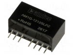 Converter: DC/DC | 1W | Uin: 9&divide;18VDC | Uout: 12VDC | Iout: 83mA | SIP8