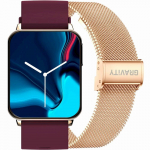 Smartwatch Gravity with 2 Straps GT17-6 / rose gold/burgundy
