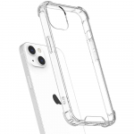Fusion anti shock 1.5 mm silikona maciņ&scaron; Apple iPhone 15 Plus caurspīdīgs