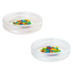 Zils baseins 91x20cm + BESTWAY bumbas