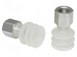 Suction cup | Silicone SI | 20mm | Mounting: G1/8-IG | Man.series: FSG