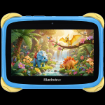 Blackview Link 1 Kids Mini WiFi6 7-inch 1024x600 HD+ 60Hz RK3562 2.0Hz 3GB+32GB 3000mAh Cam 2MP 5MP Stylus glass protector Handle Stand design Android 16 Brave Blue