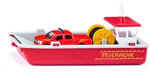 SIKU SUPER fire brigade work boat, toy vehicle (red/grey)