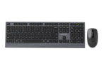 Gembird KBS-WPS-02 Dual-mode slim wireless desktop set, 2.4G+BT, US layout