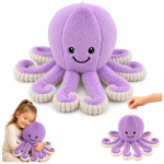 M&auml;nguala | PC | Konsoolid | Tarvikud // M&auml;nguasjad ja m&auml;ngud lastele // Pluszowa Ośmiornica Maskotka Przytulanka Sprężyste Macki Fioletowa 50 cm