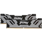 Kingston FURY DDR5 - 96GB - 6400 - CL - 32 (2x 48 GB) dual kit, RAM (silver/black, KF564C32RSK2-96, Renegade, INTEL XMP)