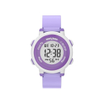 Zegarek dla dzieci Sponge WatchMe Kids ( Apple Find My, wodoodporność 3 ATM, bateria do 1 roku, Fioletowy)