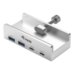 Equip 4-port USB-A3.2-jaotur->2xUSB-C/2xUSB-A 5Gbps