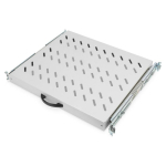 DIGITUS riiul 1HE 30x483x385mm kuni 25kg hall, t&otilde;mmatav